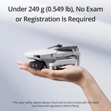 DJI Mini 2 SE Fly More Combo – Lightweight 2.7K GPS Drone with Extended Flight Bundle