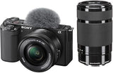 Sony ZV-E10 16-50mm Mirrorless Camera Lens (Black)