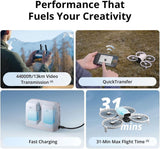 DJI RC-N3 Flip Remote Controller – Compact Flight Control for DJI Drones