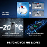 Insta360 X5 – 8K 360° Action Camera with AI Editing & FlowState Stabilization