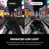 Insta360 X5 – 8K 360° Action Camera with AI Editing & FlowState Stabilization