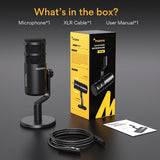 PD100 Podcast Dynamic XLR Microphone Kit