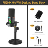 MAONO PD200X USB/XLR Dynamic Microphone – Dual Output Podcast & Streaming Mic