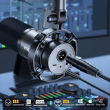 MAONO PD200X USB/XLR Dynamic Microphone – Dual Output Podcast & Streaming Mic