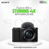 Sony ZV-E10 16-50mm Mirrorless Camera Lens (Black)
